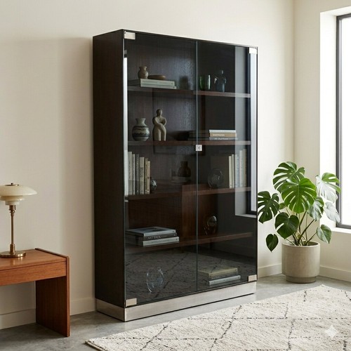 Vintage vitrine der 1970er - vitrine,
