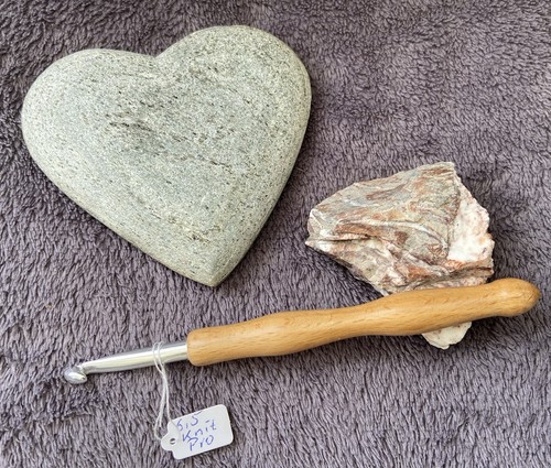 Häkelnadel mm handgemacht - häkelnadel, 6,5